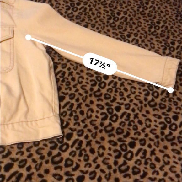 Free People Ivory Denim Jacket - Picture 4 of 8